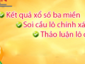 lấy số soi cầu loto bao lô miền nam